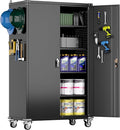 72" H Wide and Deep Garage Storage Cabinet by GANGMEIMENTALSTORAGECABINET
