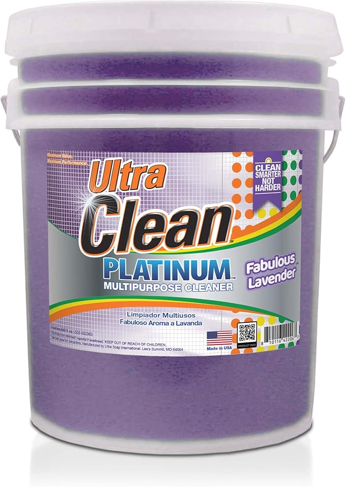 Ultra Clean Platinum Multipurpose Cleaner, Non-Abrasive and Bleach-Free by UltraFresh