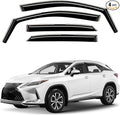 Window Deflectors Smoke Tinted In-Channel Side Window Vent Visor Deflectors by Unknown