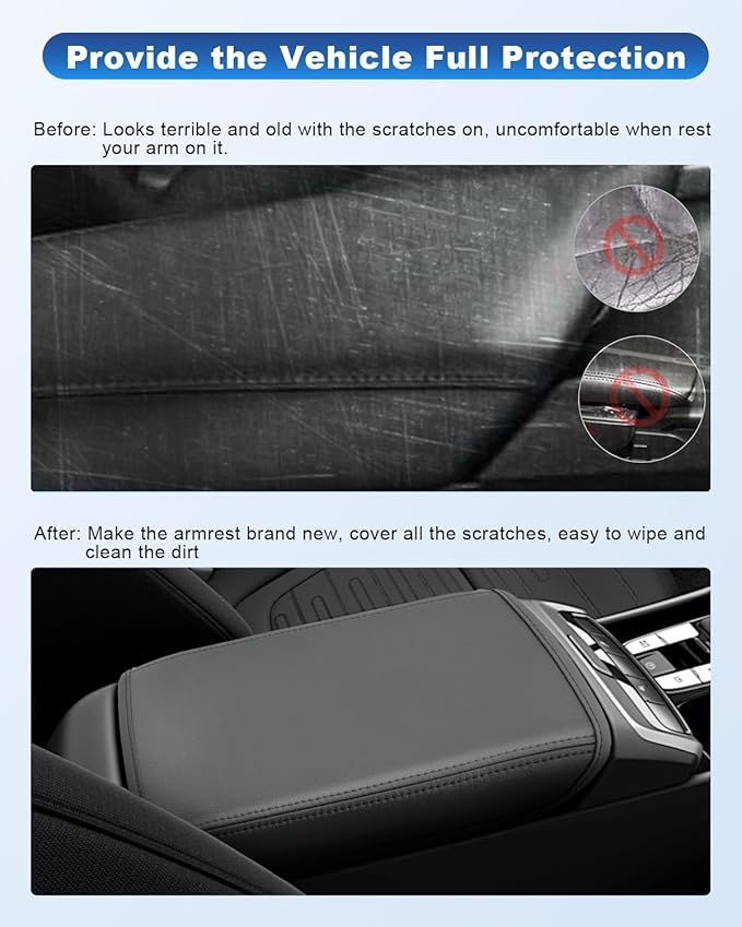 CDEFG Compatible with 2024 Hyundai Santa Cruz Tucson Center Console Cover - Image 4