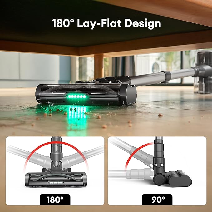 Ultenic Cordless Vacuum Cleaner, 450W 40Kpa Stick Vacuum - Image 5