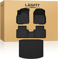 LASFIT Floor Mats & Trunk Mat for Honda CR-V 2017-2022, All Weather Protection by LASFIT