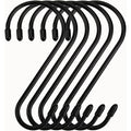 Nisoger 6 Pack 6 Inch S Hook, Large Vinyl Coated S Hooks by Nisoger
