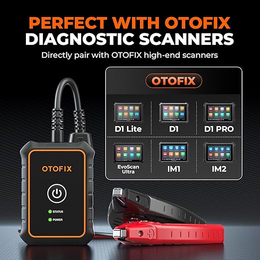 OTOFIX Car Battery Tester BT1 Lite, 6V 12V 100-2000 CCA Car Battery Analyzer - Image 8