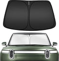 ARISMOTOR Windshield Sun Shade for Rivian R1S 2022-2025 2026, Custom Fit by ARISMOTOR