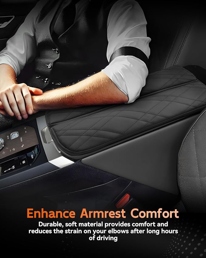 CDEFG for 2022-2025 BMW iX Center Console Cover Armrest Box Cover for 2023 2024 - Image 5