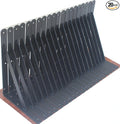 20 Pack L11 x H 8" Black Heavy Duty Shelf Brackets by MHMYDZ