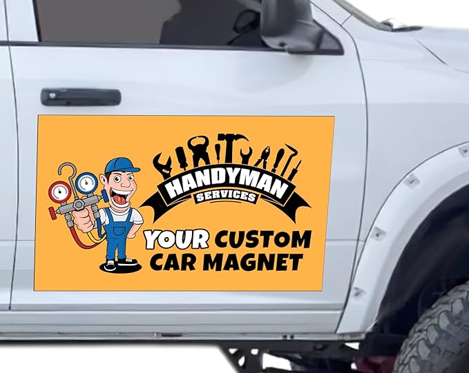 Custom Car Magnet Sign | Personalized Logo - Image 7
