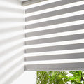 Persilux Cordless Zebra Shades Free-Stop Window Shades Dual Layer Light Control by PersiluxHome