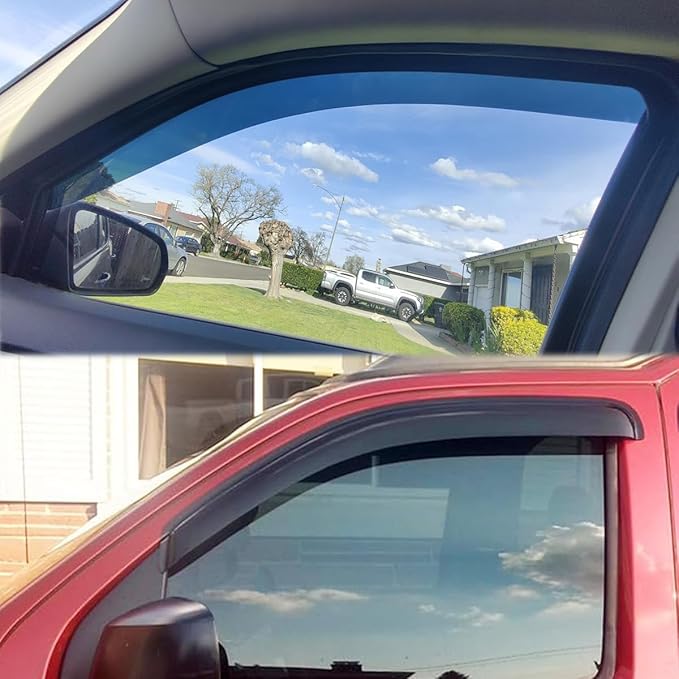 4pcs Original Shatterproof Window Wind Deflectors - Image 5