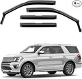 Window Deflectors Smoke Tinted in-Channel Side Window Vent Visor Deflectors by Unknown