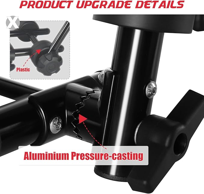 FORWODE Premium Kayak Roof Rack, 2 Pair J-Bar Roof Rack, Folding Adjustable Rack - Image 4