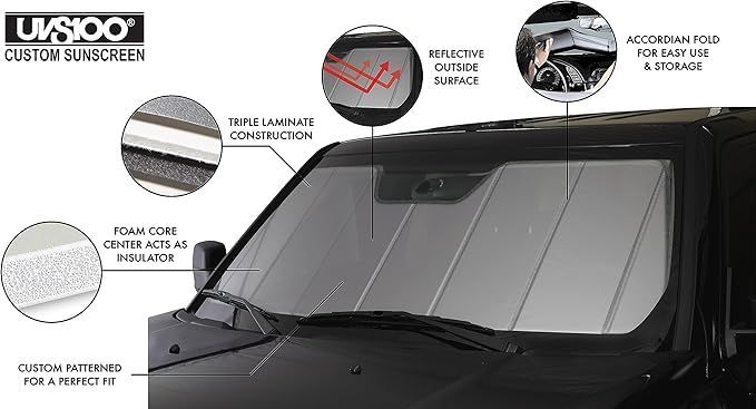 Covercraft UVS100 Custom Sunscreen | Fits 2016-2020 Lexus IS200t IS250 IS300 - Image 3