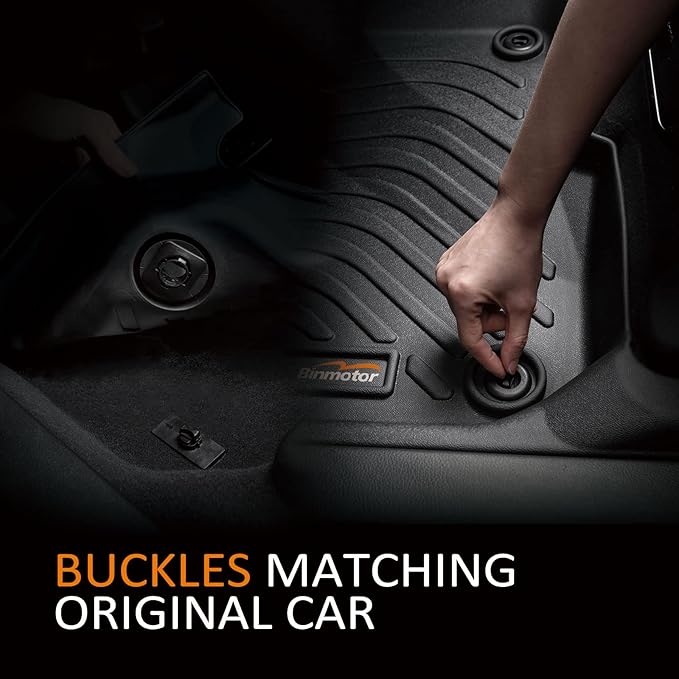 Binmotor-Floor Mats Cargo Liner Full Set - Image 4