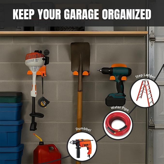 Weed Eater Hanger with Extra Hook - Image 3