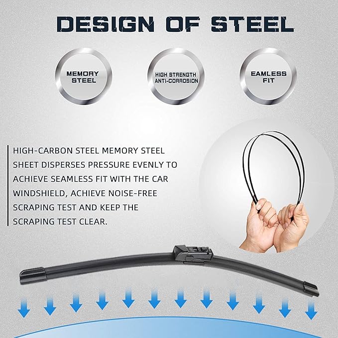 AUTOBOO 26"+17" Windshield Wipers - Image 4