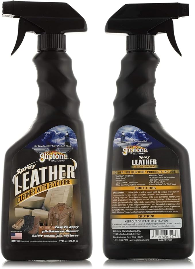 Spray Leather Cleaner with Glycerine Spray, pH Balanced, Safely Cleans and - Image 7