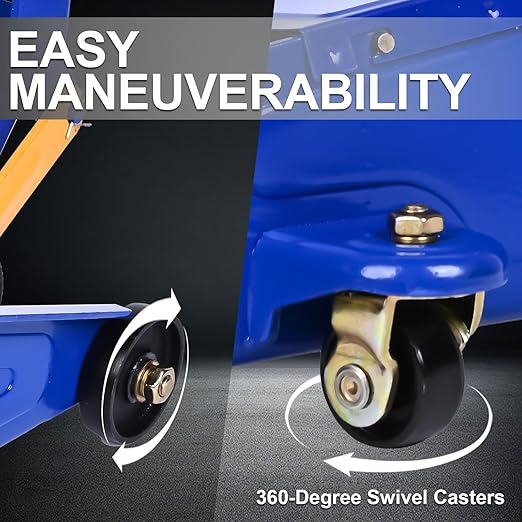 Hydraulic Floor Jack, 2 Ton Portable Car Jack Lift - Image 2