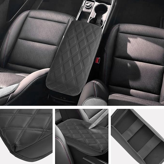 SXCY for 2025 Chevy Equinox Armrest Cover Pad for Equinox 2025 Center Console - Image 3