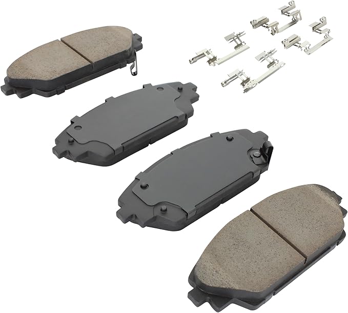 Premium Ceramic Front Brake Pads Compatible - Image 2