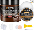 Medium Brown Leather Recoloring Balm by BSCPAM