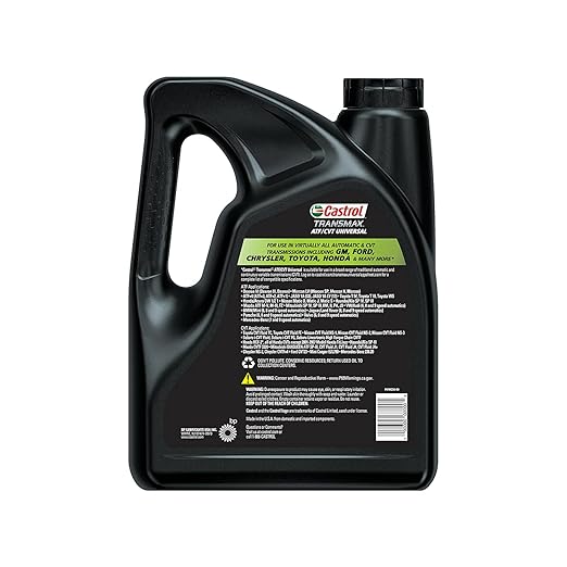 Castrol Transmax ATF/CVT Universal Automatic Transmission Fluid, 1 Gallon - Image 4
