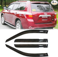 Rainproof Side Window Wind Deflectors by VICOJETOR