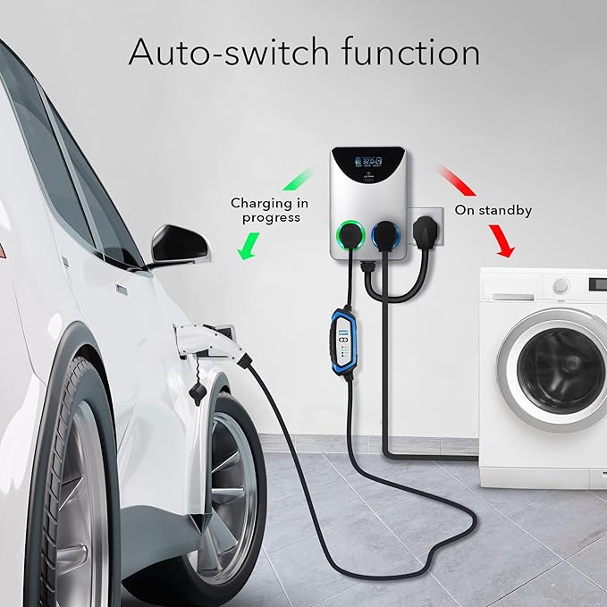 Lectron NEMA Socket Splitter for Level 2 EV Charger Installation - Image 4