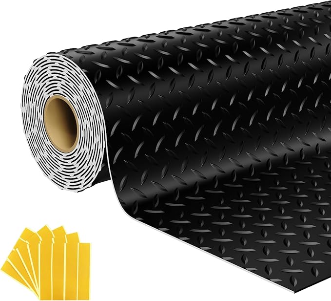 7.5x20 FT Garage Floor Mat, 2.8mm Thickened Flooring Roll by Lanbos