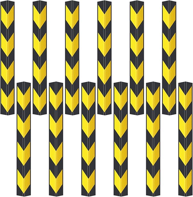 12 Pack Garage Wall Corner Guards, Car Bumper and Wall Corner Protection - Image 7