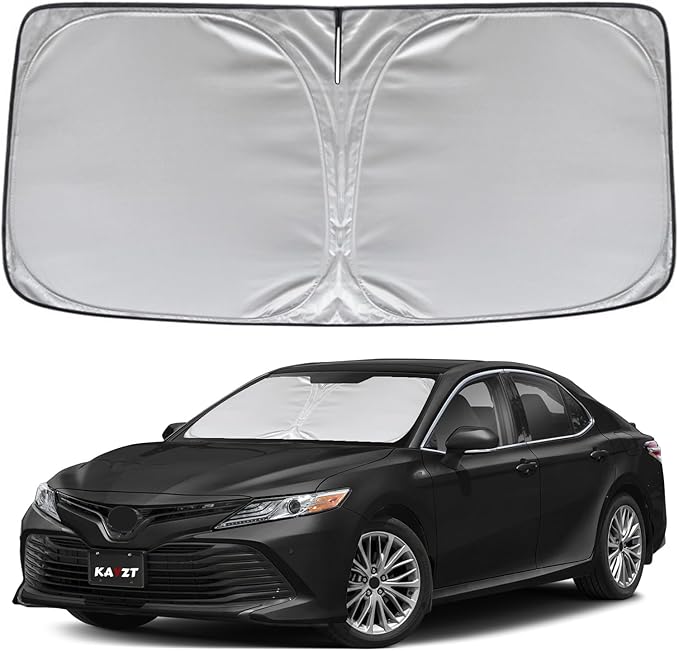 KAYZT Windshield Sun Shade for Toyota Camry 2018-2024 LE XLE Hybrid SE XSE by KAYZT