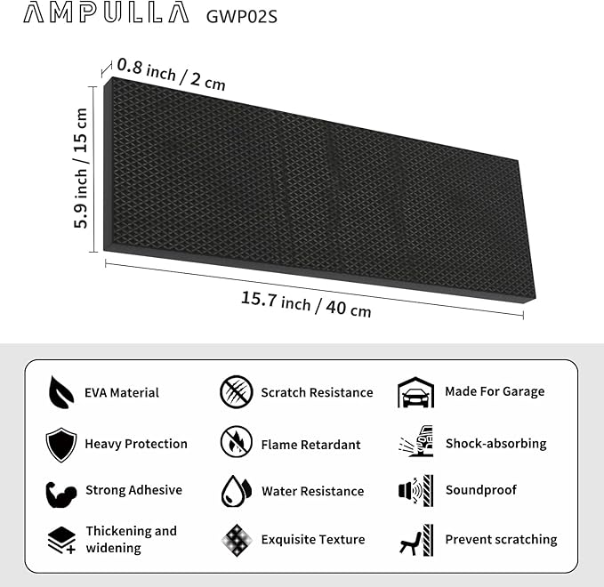 GWP02S Garage Wall Protector Car Door Protectors Bundle - Image 2