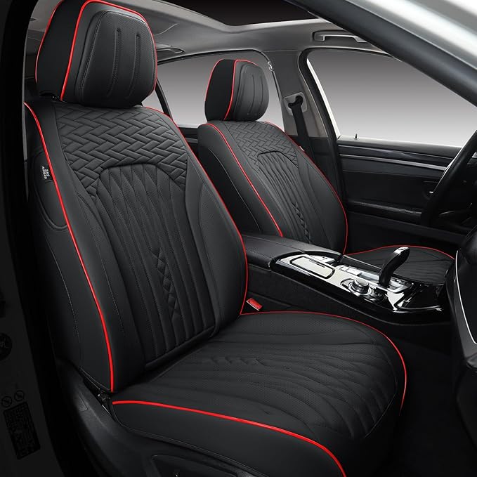 Car Seat Covers Full Set, Leather Seat Covers - Image 8