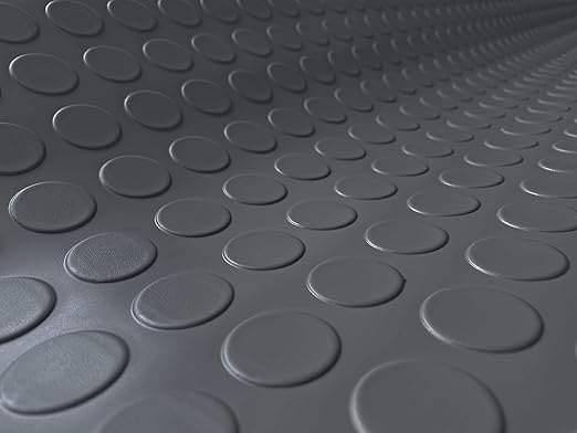 G-Floor Large Coin Pattern Vinyl Garage Floor Protector Mat, Extremely Durable - Image 3