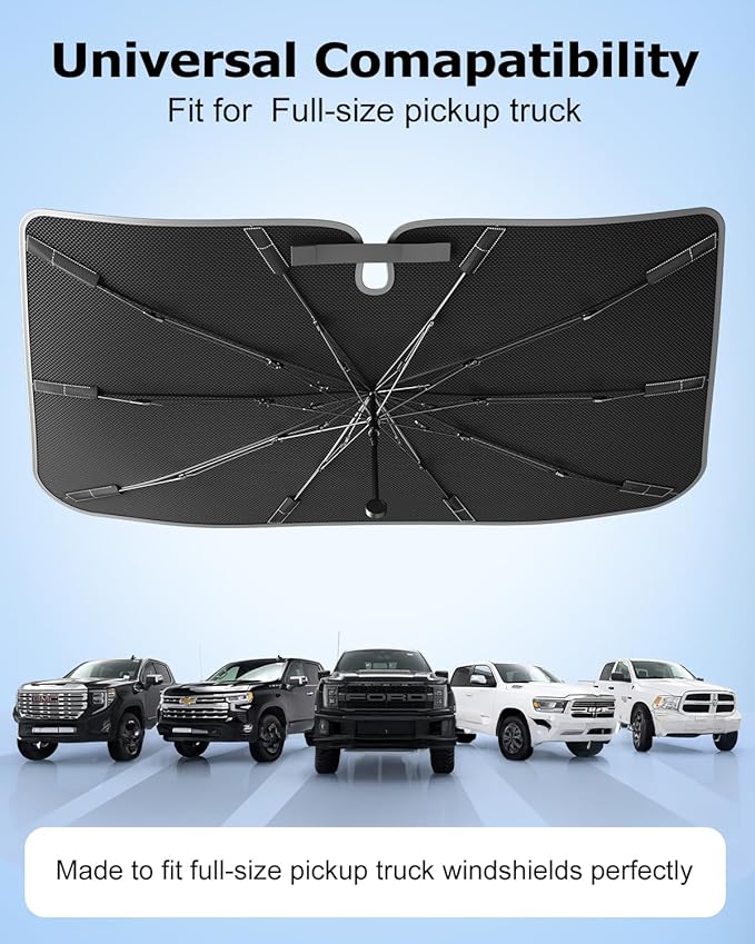Weektic Truck Windshield Sun Shade - Image 3