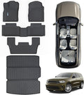 Floor Mats & Large Trunk Mat for 2016-2023 2024 Dodge Durango（Only Fit 6 by SANBAN-AXE