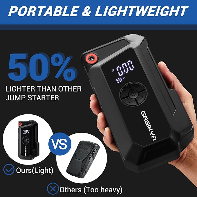 TM16K2 Car Jump Starter 8000A Jump Starter Battery Pack - Image 6