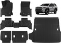 TripleAliners Floor Mats & Trunk Mat & Rear Seatback Cover All Weather TPE by TripleAliners