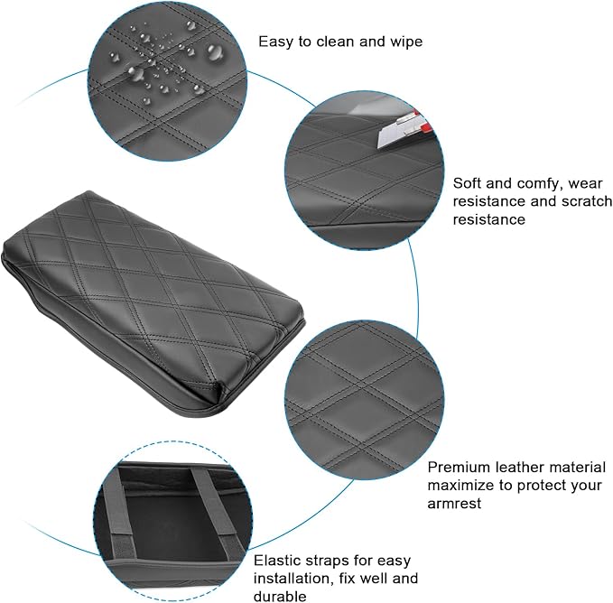 SXCY for 2023 2024 2025 Toyota Crown Armrest Cover Pad for Toyota Crown - Image 6