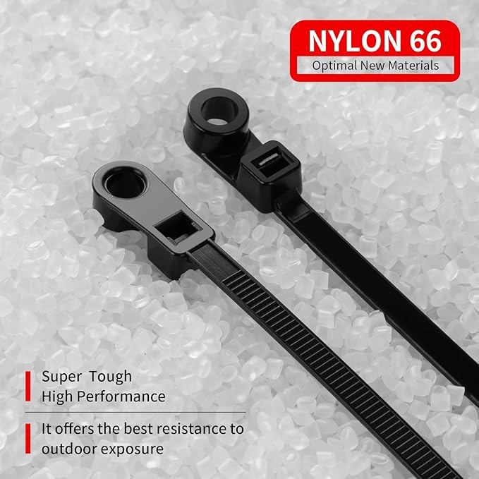 200 PCS 14 inch Black Zip Ties - Image 3