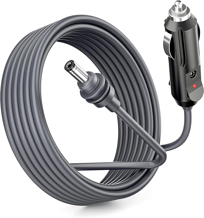 Starlink Mini Cable 12V 24V Car Adapter 10FT/3M Cigarette Lighter to DC Cord by SOARUN