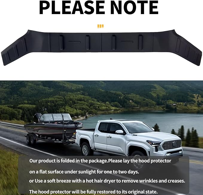 Hood Protector | Tailored for 2016-2023 Toyota Tacoma |Low Profile - Image 4