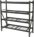 Ironton 4-Tier Industrial Steel Shelving Unit, 000-Pound Load Capacity by Ironton