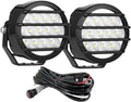 BIGLION.X 3.7 Inch 130W Off Road Lights White Round Offroad Fog Lights Super by BIGLIONX