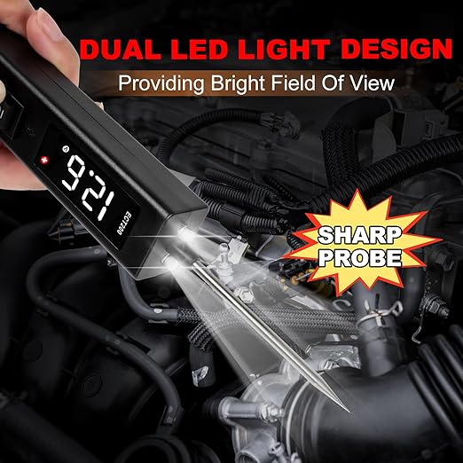 KINGBOLEN ECT200 Automotive Electrical Circuit Tester, 12V 24V Car Voltage Test - Image 4