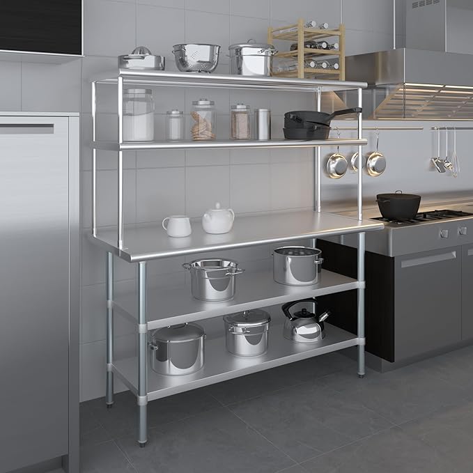 Amgood Stainless Steel Work Table - Image 8