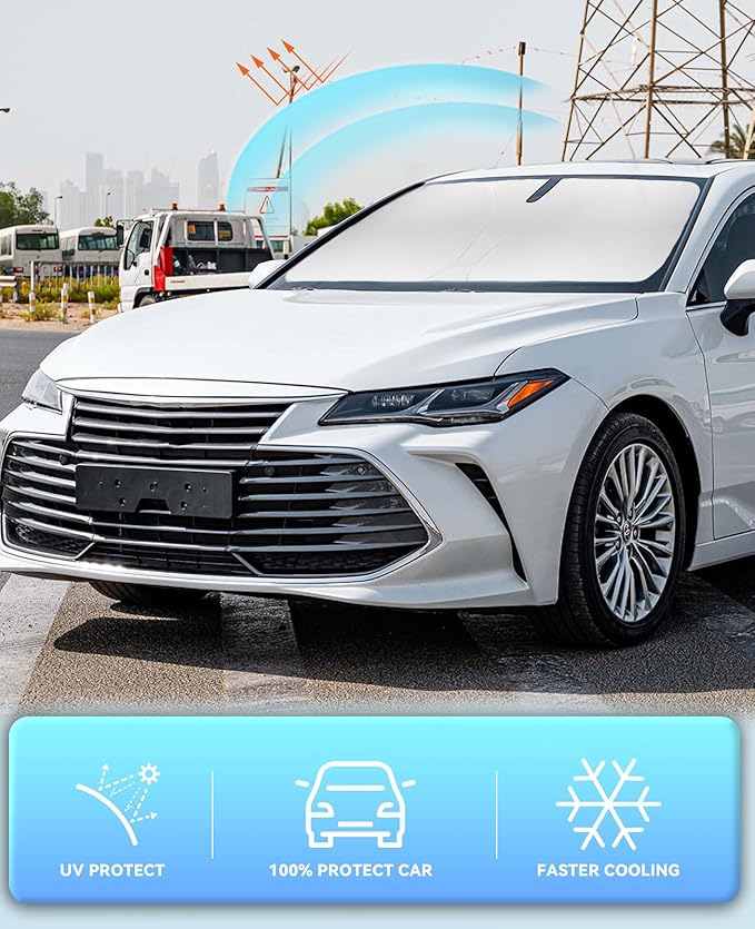 Sun Shade for Camry 2018-2023 Windshield Sunshades Windshield Cover Front - Image 5