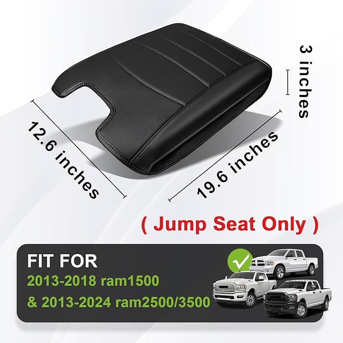 Muslogy Center Console Armrest Cover Compatible - Image 3