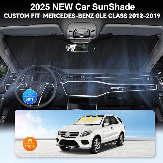 Custom Fit GLE Windshield Sunshade - Image 4