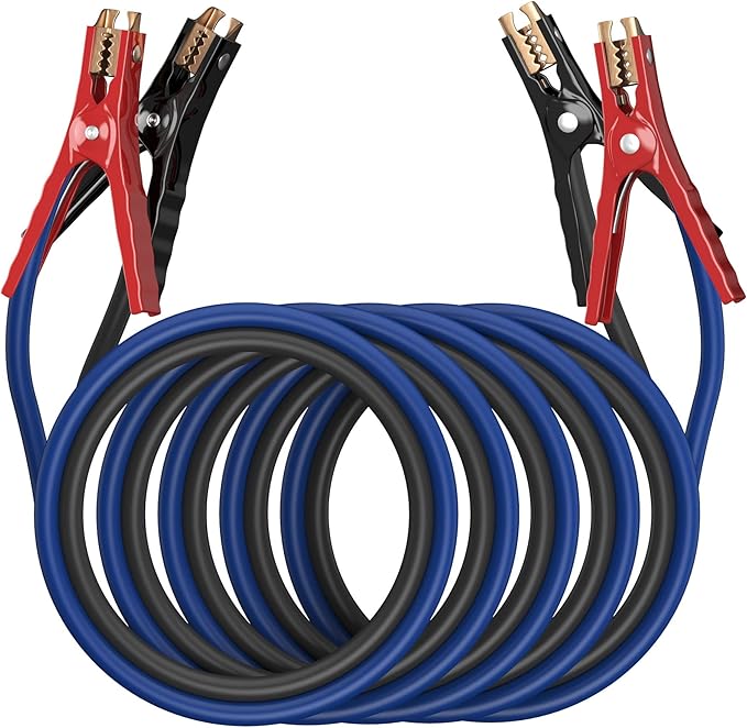 Heavy Duty Jumper Cables by EXCELLENTTRAVELASSISTANT